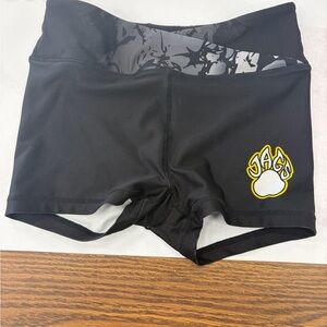 Top Gun Rebel practice shorts Youth Black and Gray Bike Shorts